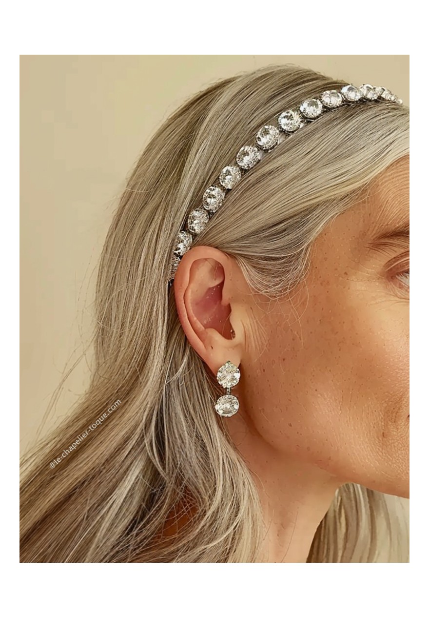 Lot 70ème Anniversaire - Écharpe Et Diadème Strass Doré - Accessoires Fête 70 Ans - Cadeau Anniversaire