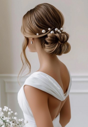 Ensemble de Pics à Cheveux Mariage en Perles - Les Sublimes
