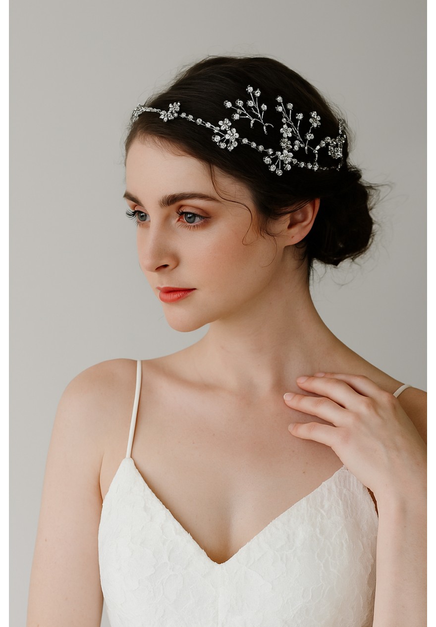 Ensemble Diadème de Mariage et Pics à Cheveux - Les Nocturnes Ensemble Diadème de Mariage et Pics à Cheveux - Les Nocturnes