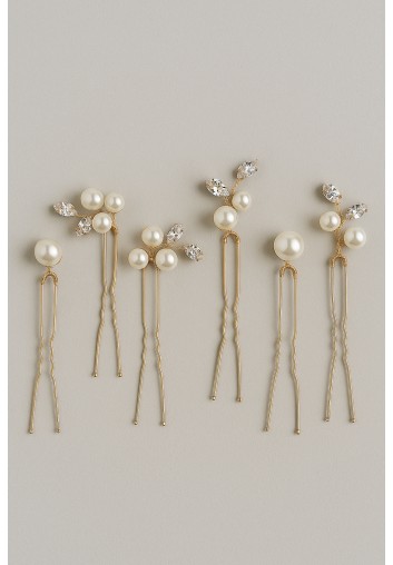 Ensemble de Pics à Cheveux Mariage en Perles - Les Nacres